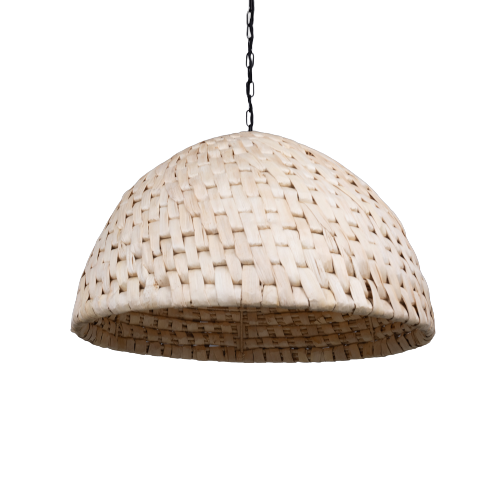 Suspension Betty en rotin abaca — Grande