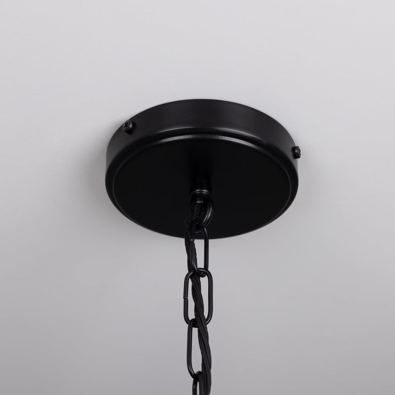 Suspension Betty en rotin abaca — Grande