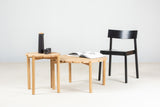 Table basse Pinion Ø 80cm — Chêne Clair