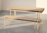 Table de diner Nii en hêtre — Petite