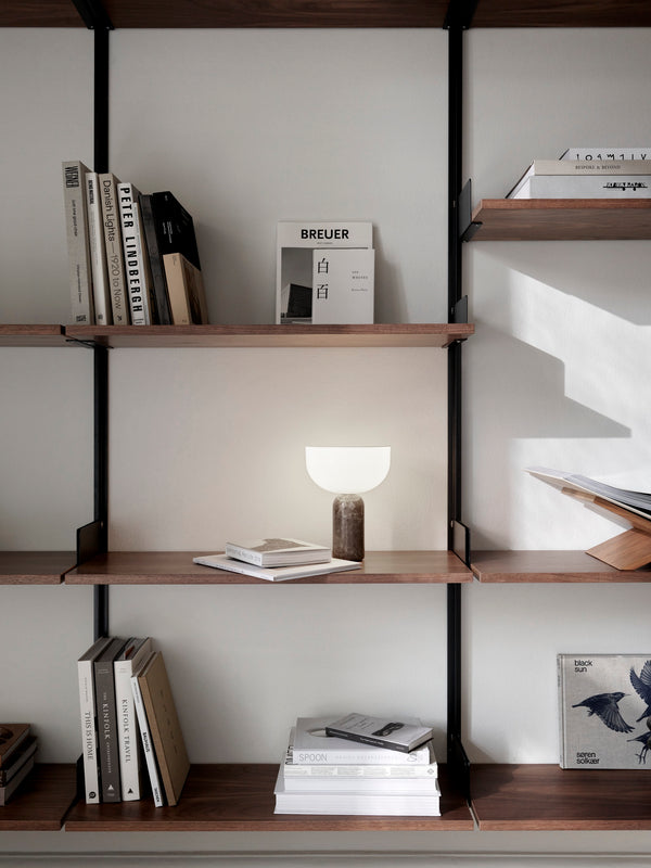 Etagère Wall 1900 — Walnut / Black