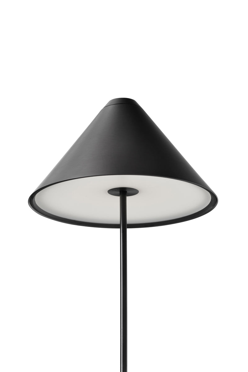Lampe de table portable Brolly — Noir