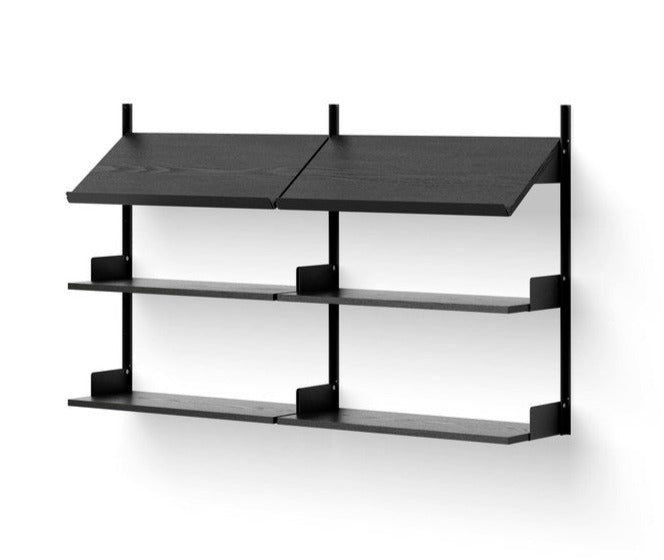 Etagère Office 900 — Black Ash / Black