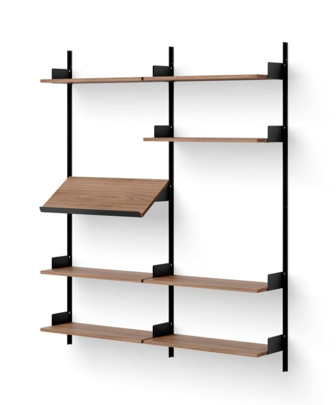 Etagère Living — Walnut / Black