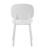 Chaise Paddle en frêne — Blanc