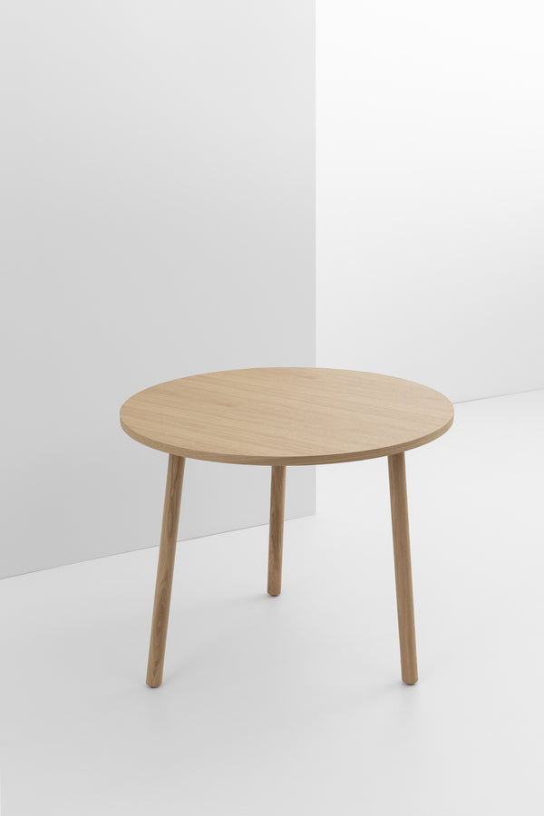 Table ronde Paddle 90cm — Chêne