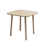 Table carrée Paddle — Chêne
