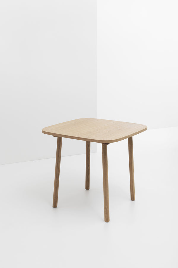 Table carrée Paddle — Chêne
