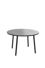 Table ronde Paddle 120cm — Chêne noir