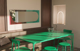 Miroir Wander Grand — Griotte & Emeraude