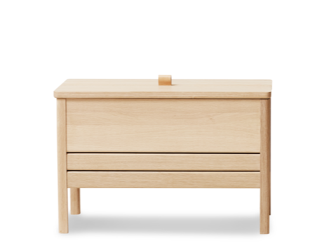 Banc de rangement A Line 68 — Chêne blanc