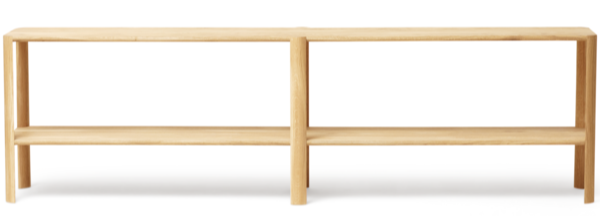 Étagère Leaf 2x2 — Chêne blanc