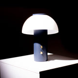 Lampe de table et enceinte Piccolo — Bleu