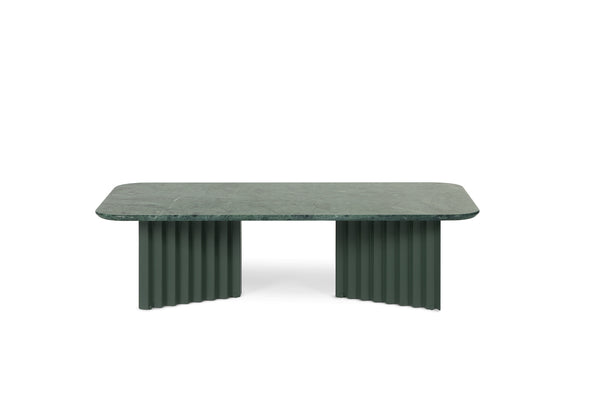 Table basse en marbre Plec — Grande Vert