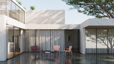 Chaise avec accoudoirs Weekend — Blush