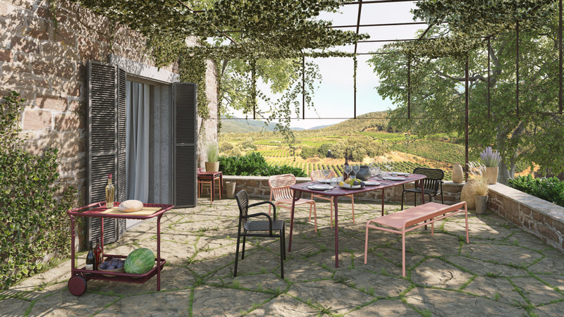 Chaise avec accoudoirs Weekend — Noir