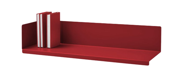 Etagère Sabrina 80cm — Rouge Dalia