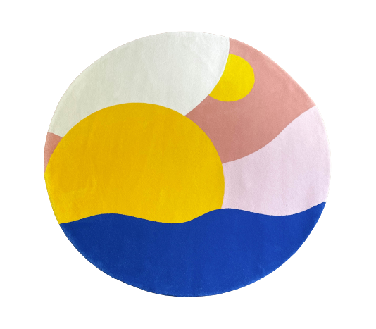 Tapis Soleil — Rond 160cm