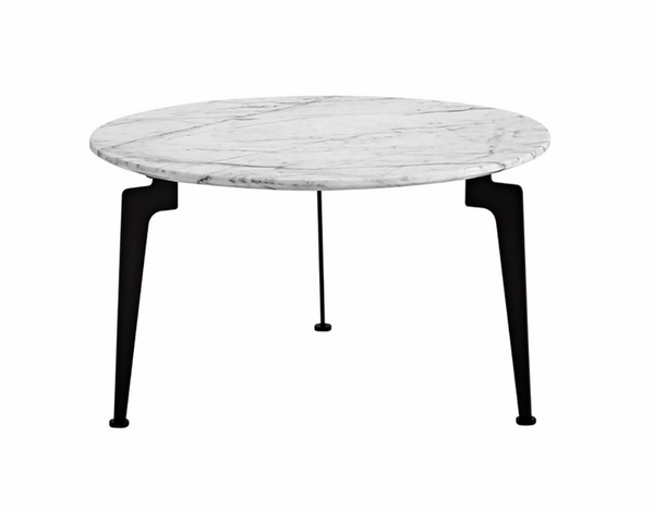 Table d'appoint en marbre — 70cm