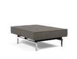 Fauteuil SPLITBACK Chrome — 216 Flashtex Dark Grey