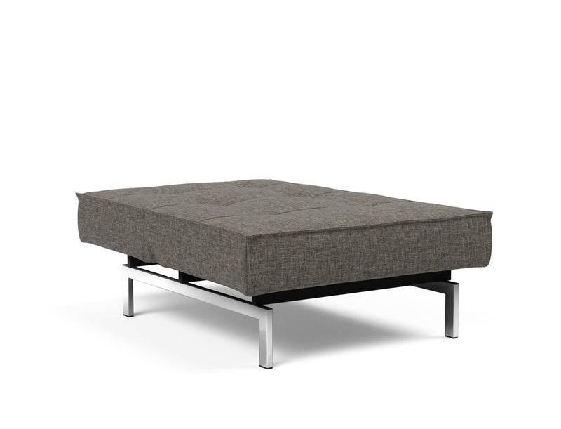 Fauteuil SPLITBACK Chrome — 216 Flashtex Dark Grey