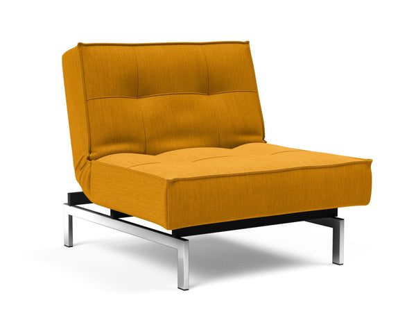 Fauteuil SPLITBACK Chrome — 507 Elegance Burned Curry