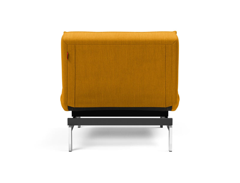 Fauteuil SPLITBACK Chrome — 507 Elegance Burned Curry