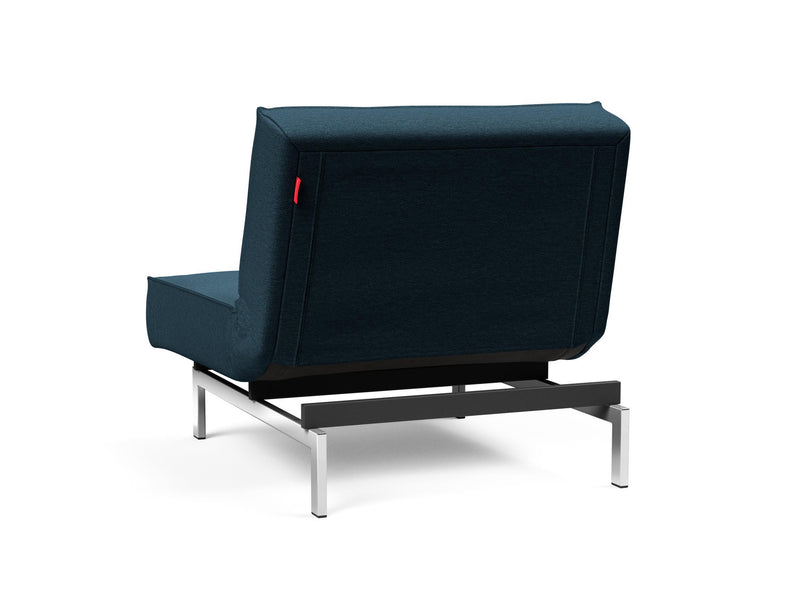 Fauteuil SPLITBACK Chrome — 580 Argus Navy Blue
