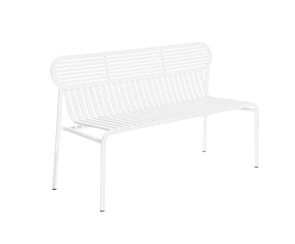 Banc de jardin Weekend — Blanc