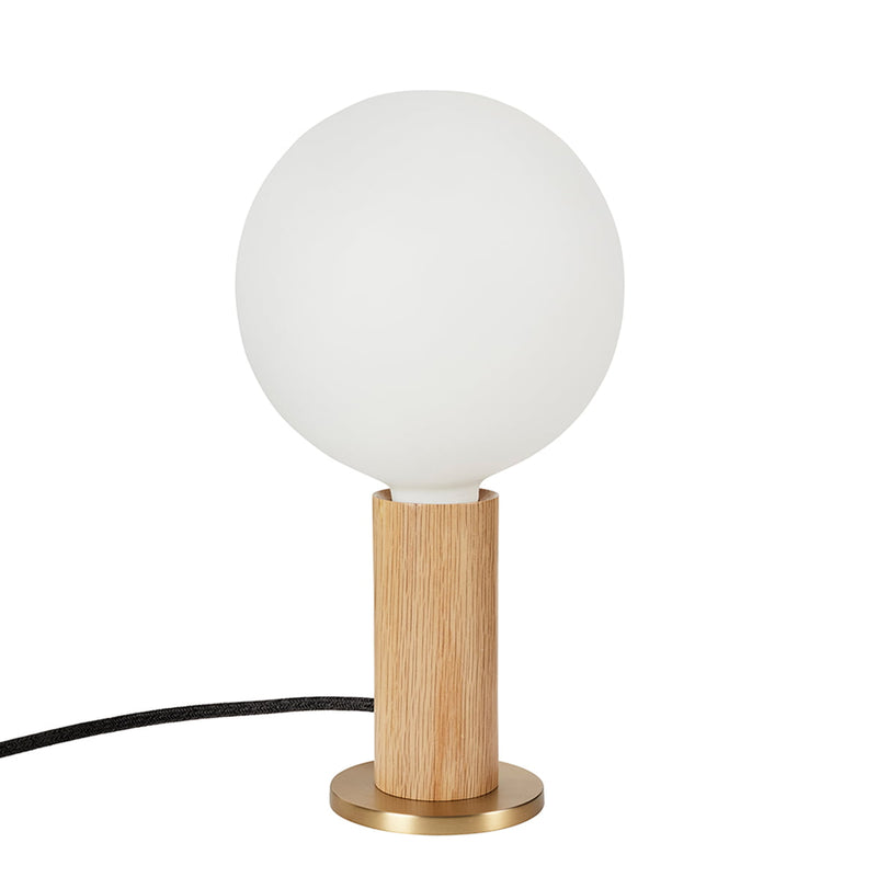 Lampe de table Knuckle - sphere IV — Chêne