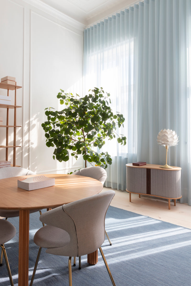 Table de diner Comfort Ripples — Oak
