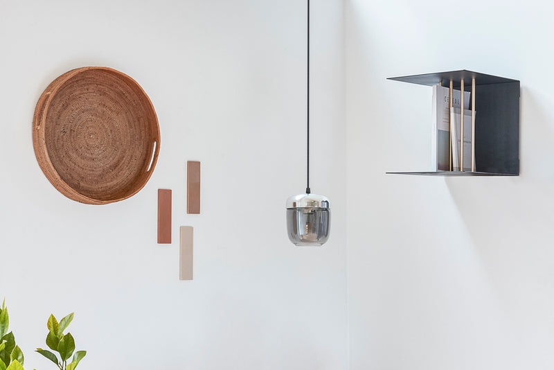 Abat-jour Acorn — Smoked Steel