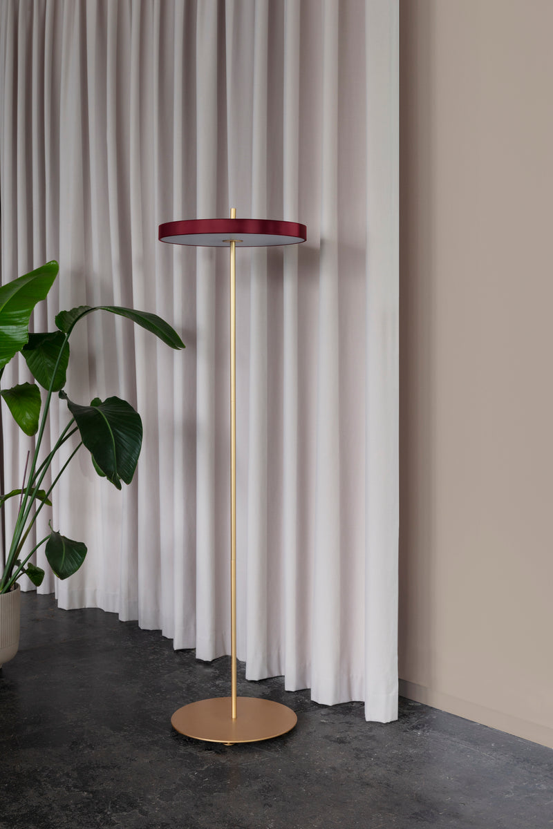 Lampadaire Asteria — Ruby Red