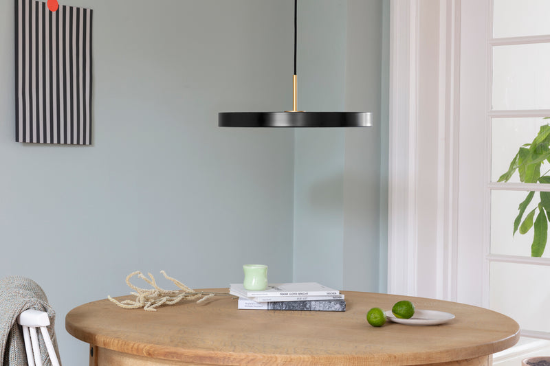 Suspension Asteria - brass — Anthracite grey