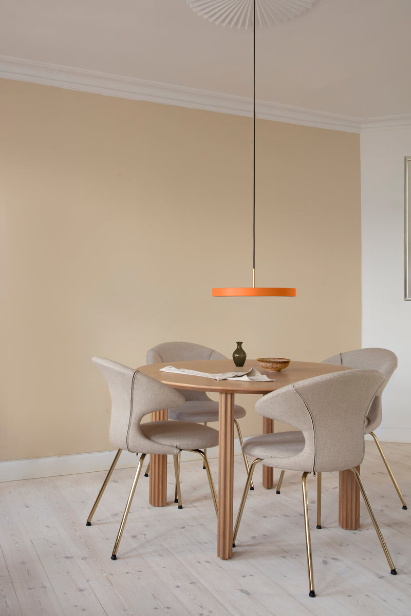 Suspension Asteria - brass — Nuance orange