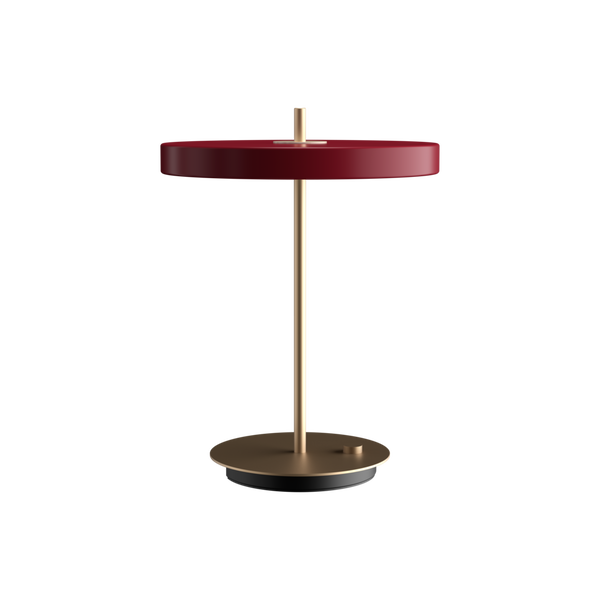 Lampe de table Asteria — Rouge