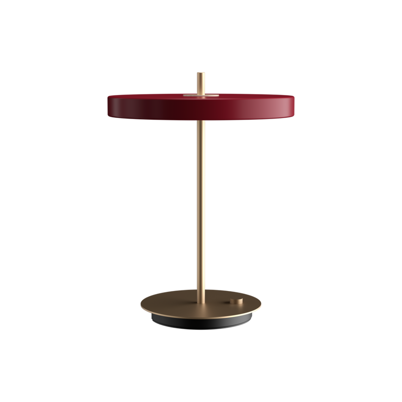 Lampe de table Asteria — Ruby Red