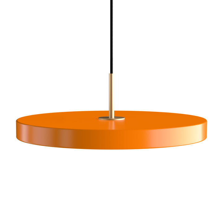 Suspension Asteria - brass — Nuance orange