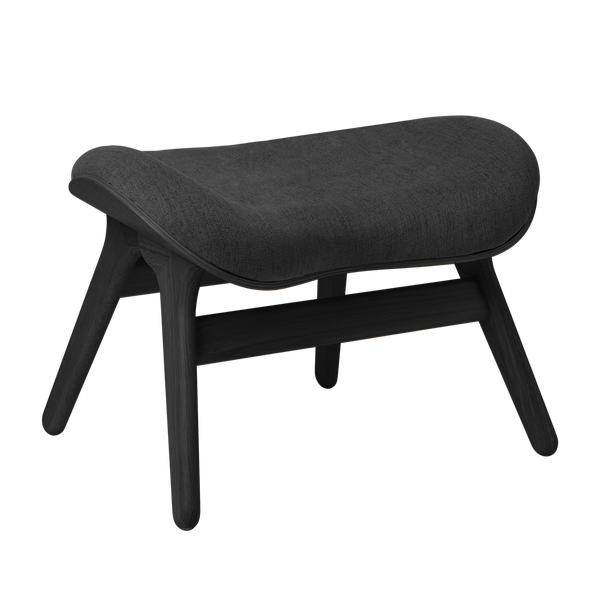 Pouf Conversation - Black Oak — Sterling