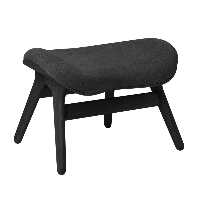 Pouf Conversation - Black Oak — Sterling