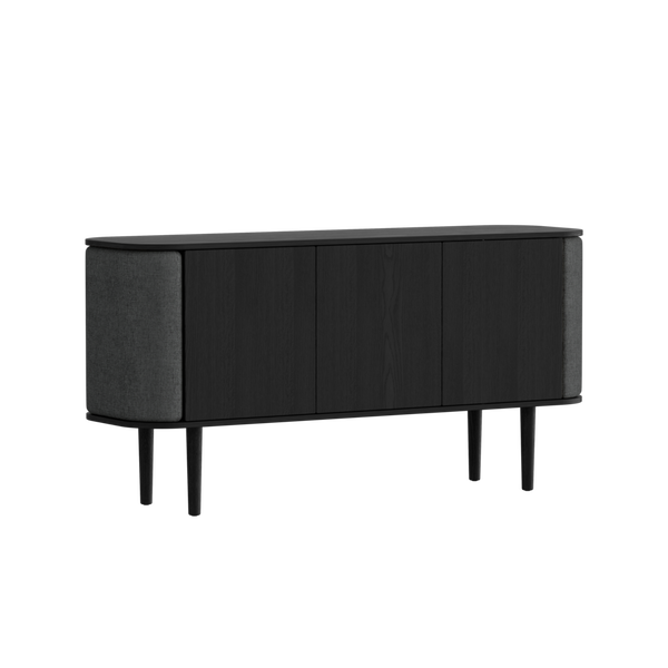 Cabinet Treasure 3 portes - black oak — Shadow