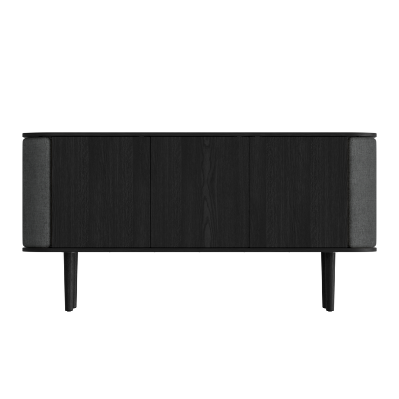 Cabinet Treasure 3 portes - black oak — Shadow
