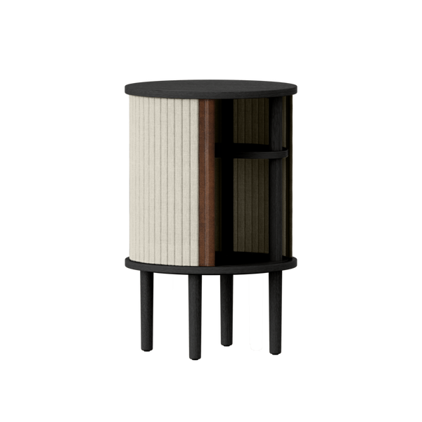 Table d'appoint Audacious - Black oak — White sands