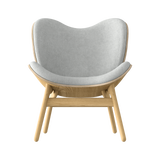 Fauteuil Conversation Low Chêne — Gris