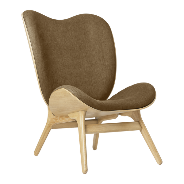 Fauteuil Conversation Tall - Oak — Sugar brown