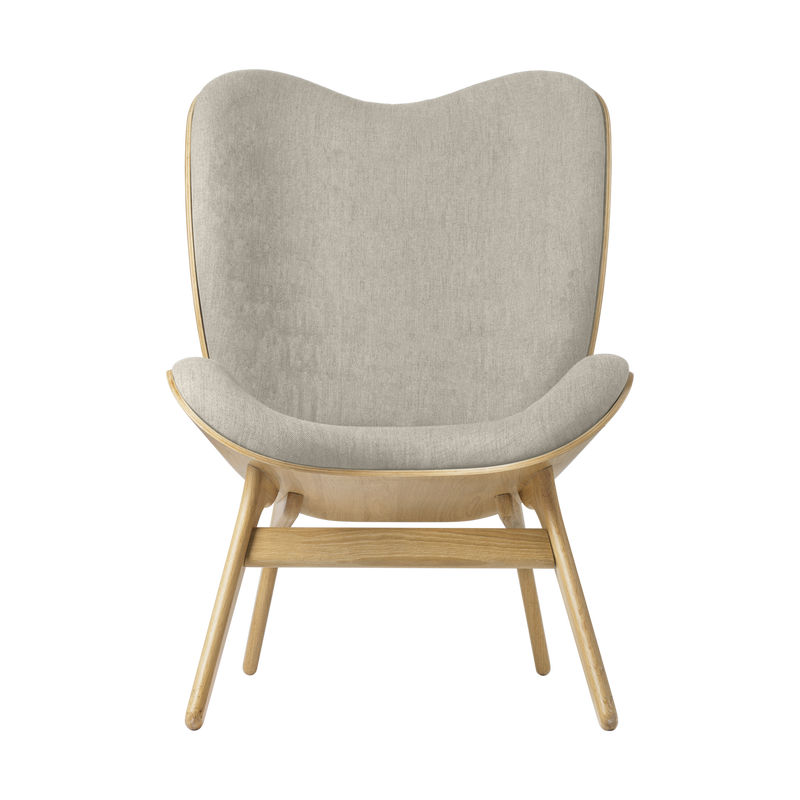 Fauteuil Conversation Tall - Oak — White sands