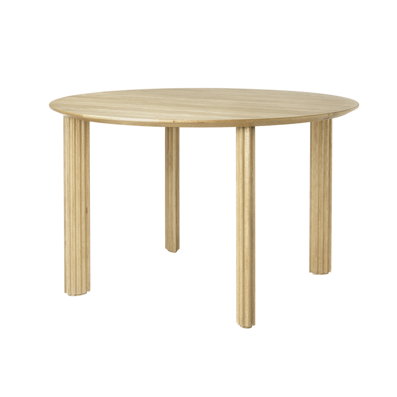 Table de diner Comfort Ripples — Oak