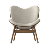 Fauteuil Conversation Low - Dark Oak — White sands