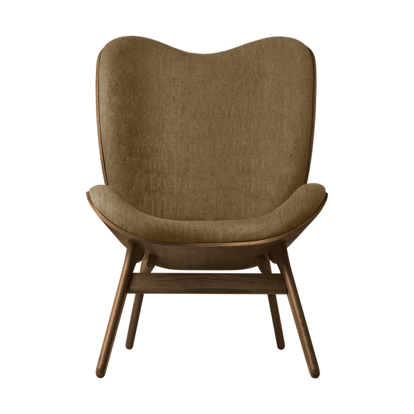 Fauteuil Conversation Tall - Dark Oak — Sugar brown