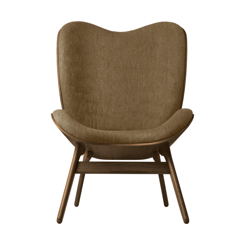 Fauteuil Conversation Tall - Dark Oak — Sugar brown